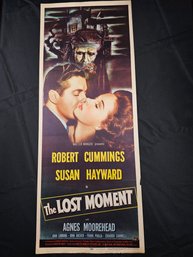The Lost Moment Vintage Movie Poster