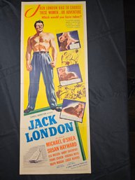 Jack London Vintage Movie Poster