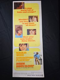 Inside Daisy Clover Vintage Movie Poster