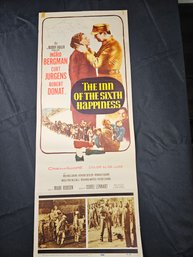 The Inn Of The Sixth Happiness Vintage Movie Poster