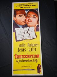 Indiscretion Original Vintage Movie Poster