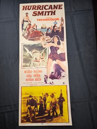 Hurrican Smith Vintage Movie Poster