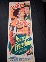 You're My Everything Original Vintage Movie Poster