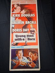 Young Man With A Horn Original Vintage Movie Poster