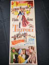 Tripoli Original Vintage Movie Poster