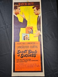 The Sweet Smell Of Success Original Vintage Movie Poster