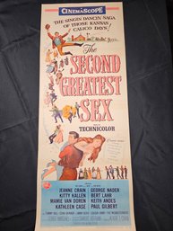 The Second Greatest Sex Original Vintage Movie Poster