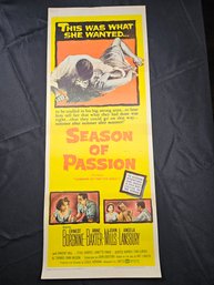 Season Of Passion Original Vintage Movie Poster