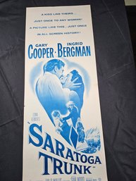 Saratoga Trunk Original Vintage Movie Poster