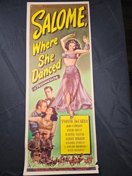 Salome, Where She Danced Original Vintage Movie Poster