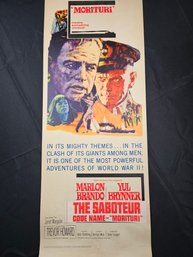 The Saboteur Original Vintage Movie Poster