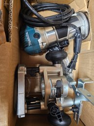 New In The Box Makita Compact Router Kit