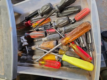 Rubbermaid Style Cabinet With All Its Contents