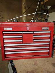 Red Craftsman Tool Chest And Its Contents