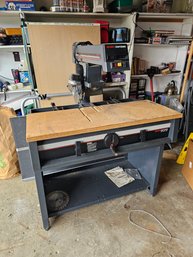 Radial Arm Saw And Table