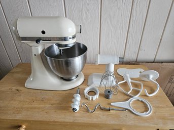 Kitchen Aid Mixer And Accessories
