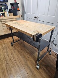 Great Workbench On Casters