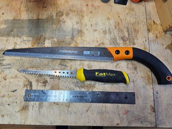 Stanley And Fiskars Hand Saws