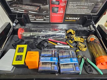 Contents Of Upper Part And Three Small Drawers Of Tool Cabinet