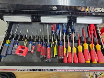 All Of The Hand Tools / Screw Drivers In This Drawer