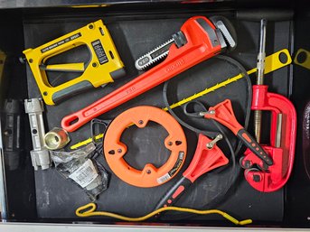 Lot Of Mostly Plumbing Related Tools Seen Here