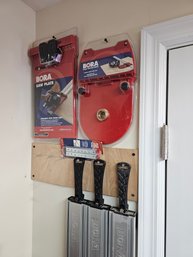 Bora Dado Router Guide, Saw Plate And Fence Guides