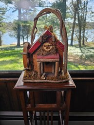 Wooden Creekside Mill Birdhouse/Decoration