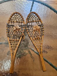 Pair Of Miniature Snow Shoes (16 Inches)