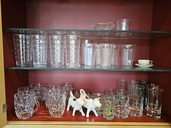 All The Glassware Seen Here