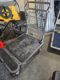 Hand Cart With Wire Rack