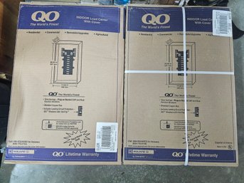 Two Unopened Electrical Panels