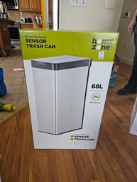 Home Zone Sensor Garbage Can New In Box