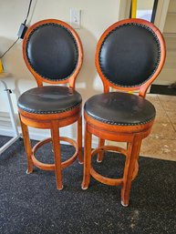 Pair Of Swivel Chairs