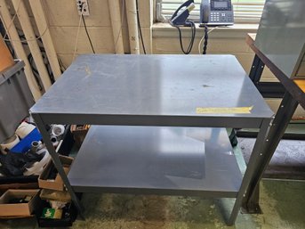 Industrial Metal Table