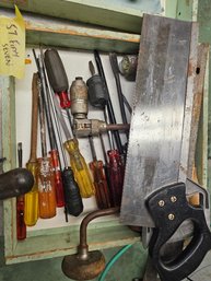 All The Hand Tools And Saw Seen Here