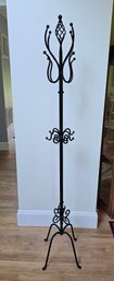 Wrought Iron Coat Rack