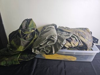 Lot Of Hunting/Outdoor Rain Gear And Ponchos And Similar Items