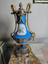 French Blue Urn