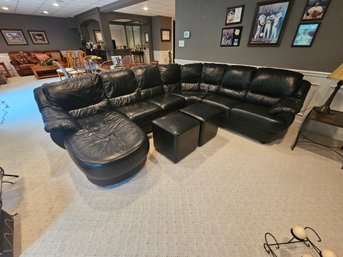 Awesome Leather Sectional