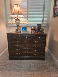 Ethan Allen Dresser A With Items On Top