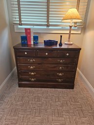 Ethan Allen Dresser B With Items On Top