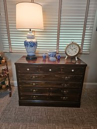 Ethan Allen Dresser C With Items On Top