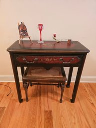 Accent Table And Bench Seat