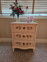 Floral Painted Dresser