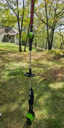 Greenworks Pro Battery Powered Articulating Pole Trimmer