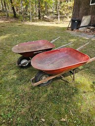 Pair Of Wheelbarrows