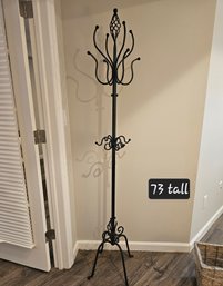 Wrought Iron Coat Rack