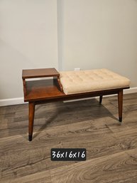 Mid Century Style (not Old) Telephone Bench Seat