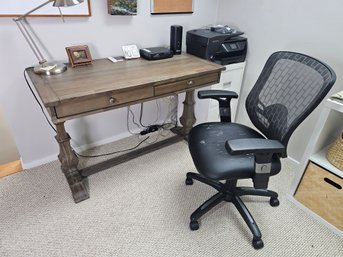 Pier 1 Bradding Desk And Chair