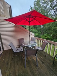 Patio Umbrella Table And Chairs